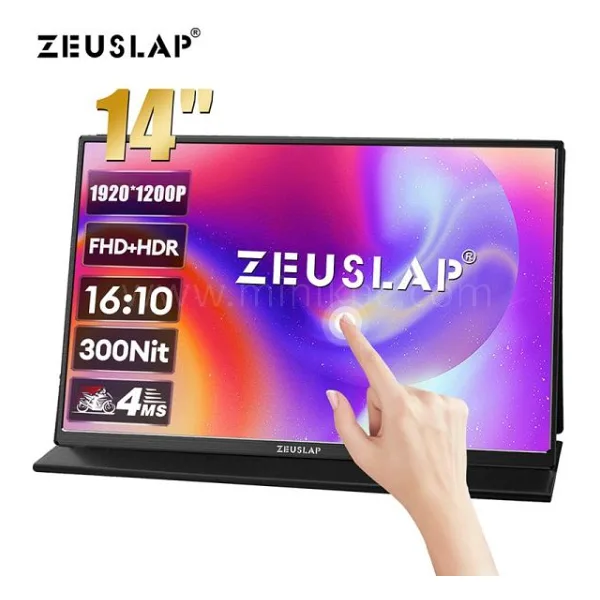 Zeuslap ZL14 Lite Pro 14'' IPS Taşınabilir Monitör