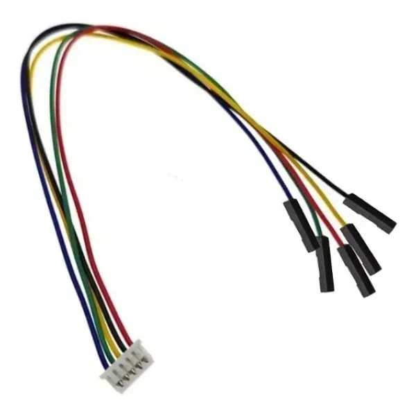 5-Pin JST 1.25mm Dişi - 2.54mm Dişi Dupont Dönüştürücü Kablo - 20cm