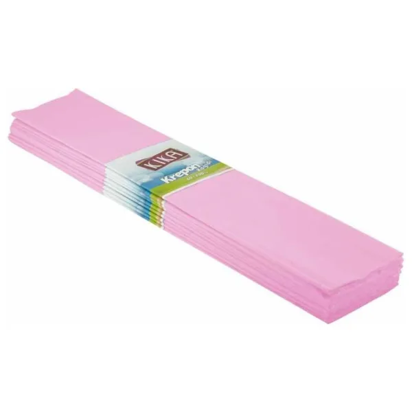 Açık Pembe Krapon Kağıdı 50x200 cm 10'lu Paket