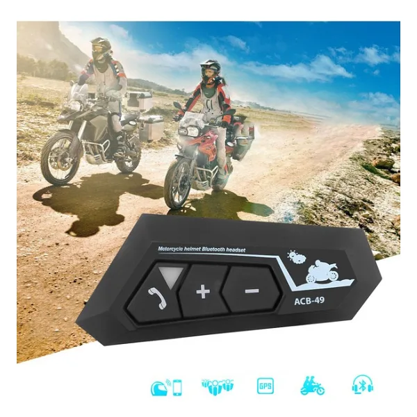 Acl Kask Interkom Bluetooth 5.0 Motosiklet Mikrofonu Kask Için Kulaklık Bluetooth Interkom