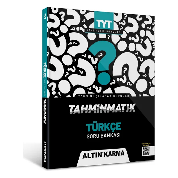 Altın Karma Yayınları Tahminmatik TYT Türkçe Soru Bankası