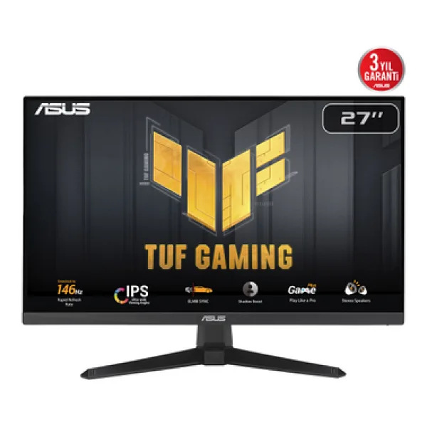 Asus TUF Gaming VG279QE5A 27" 1 ms Full HD IPS 146 Hz OC Oyuncu Monitörü