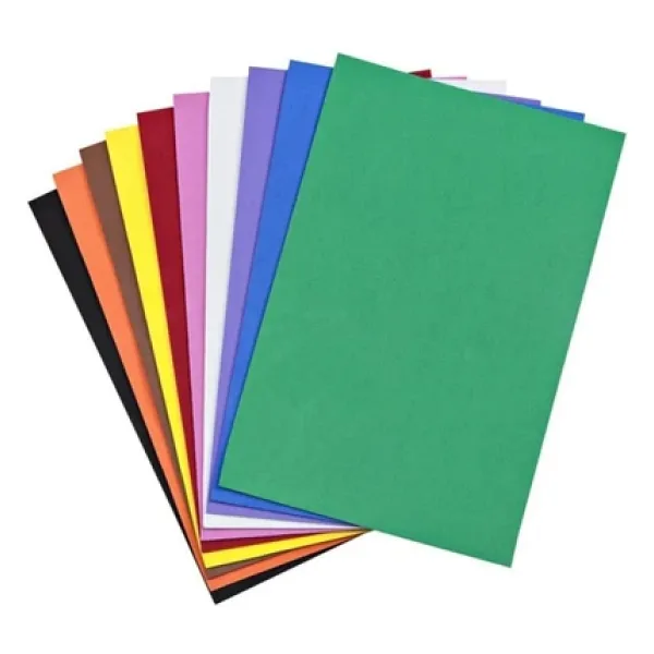 Bafix Yapışkanlı Eva 50x70 Düz Renkler Adhesive (10 Lu Paket)
