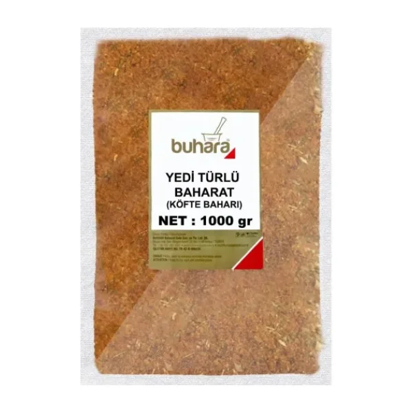 Buhara Baharat Yedi Türlü Köfte Baharı 1 kg