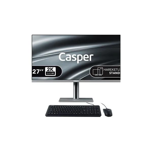 Casper Nirvana A97.1362-DF00X-V-G i7-13620H 32 GB 1 TB SSD UHD Graphics 27" QHD All in One PC