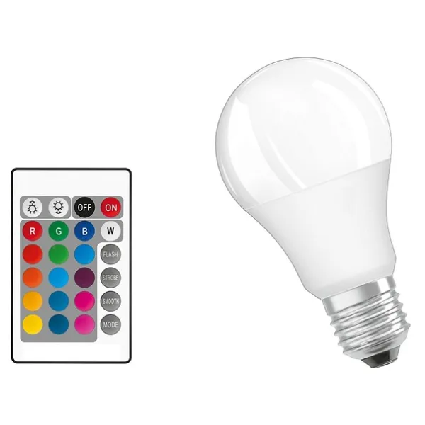 Cata 9W RGB LED Ampul E27 Duylu Beyaz Işık Renkli Uzaktan Kumandalı Enerji Verimli