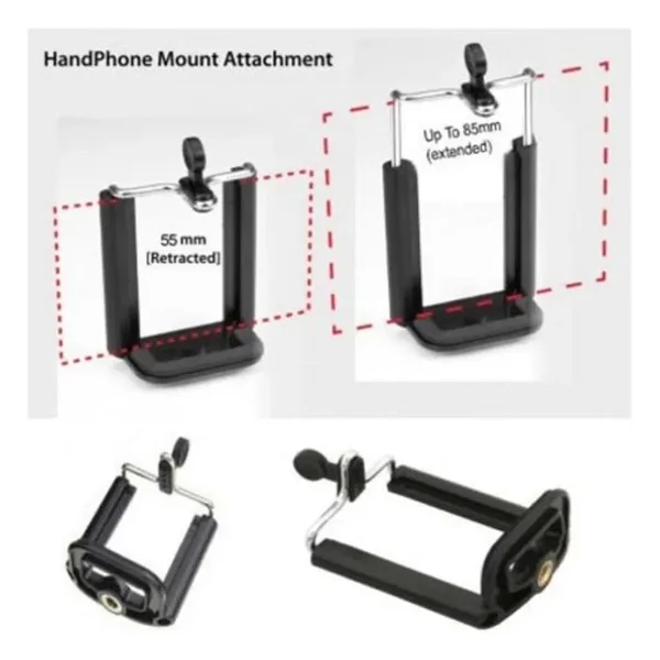 Cep Telefonu Tripod Bağlantı Aparatı