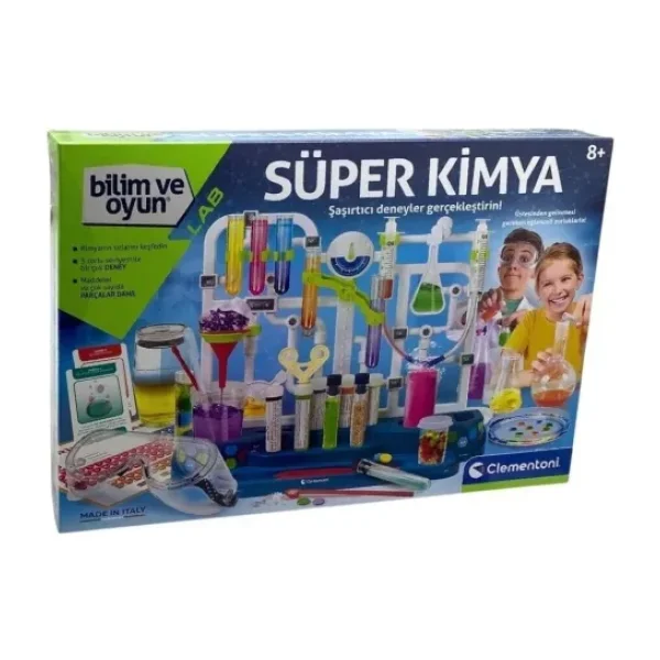 Clementoni Bilim ve Oyun Süper Kimya 64737