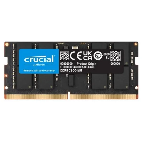 Crucial 32 GB 6400 MHz CL52 CT32G64C52CS5 DDR5 Ram