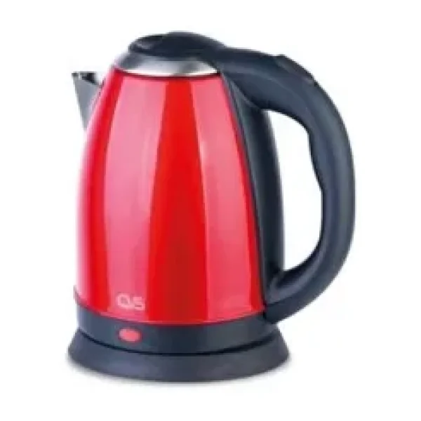 CVS Çelik Kettle 1900 Watt Kırmızı - Dn 00010 Su Isıtıcı 1,8 lt Paslanmaz Çelik Otomatik Kapanma Özelliği