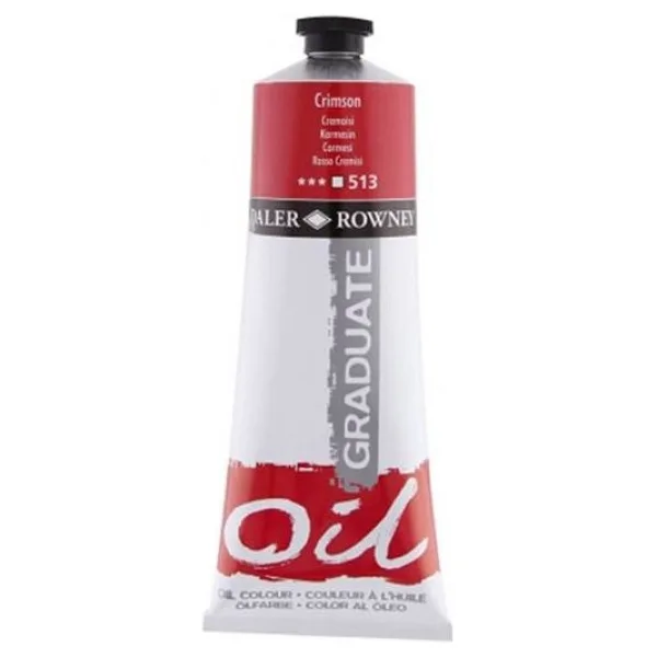 Daler-Rowney Graduate 200 ml Yağlı Boya N:513 Crimson
