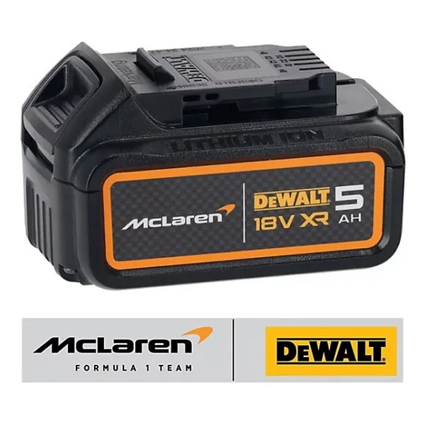Dewalt Mclaren Serisi DCB184 XR 18V 5A Li-Ion +%50 Powershock Power Yedek Batarya