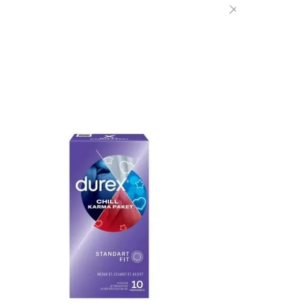 Durex Chill Karma 10'lu Prezervatif