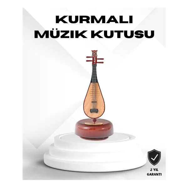 Eco Lounge Figürlü Müzik Kutusu Zarif Melodili Dekoratif Model