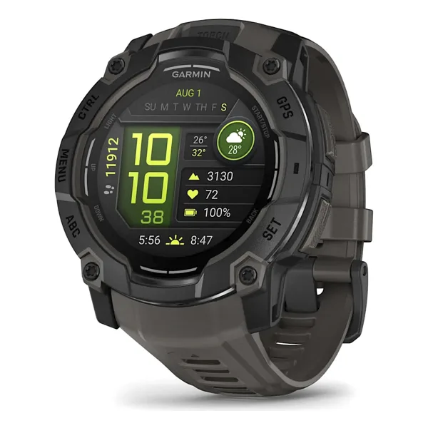 Garmin Instinct 3 50mm Amoled Siyah Akıllı Saat