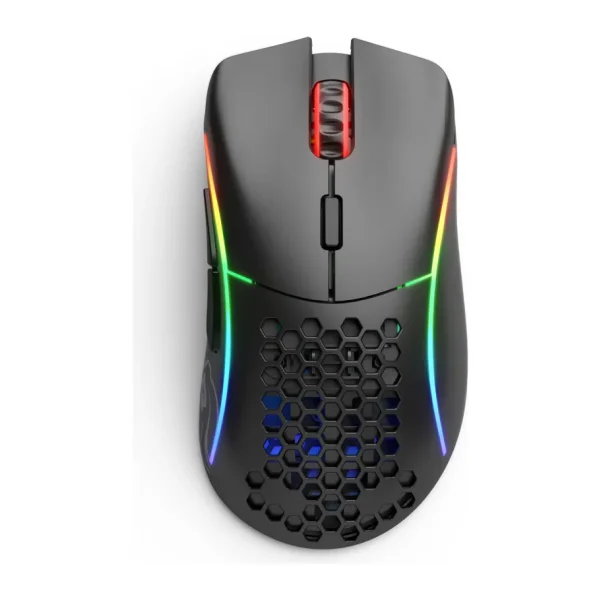 Glorious Model D GLO-MS-DW-MB Mat Siyah RGB Şarjlı Optik Kablosuz Oyuncu Mouse