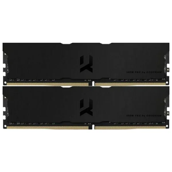 GOODRAM 32GB (2x16GB) IRDM PRO DEEP BLACK DDR4 3600MHz CL18 1.35V Soğutuculu Dual PC Ram