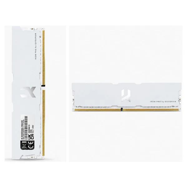 GoodRam IRDM PRO DDR4 8GB 3200MHz CL16 1.35V Gaming Ram Beyaz KUTUSUZ