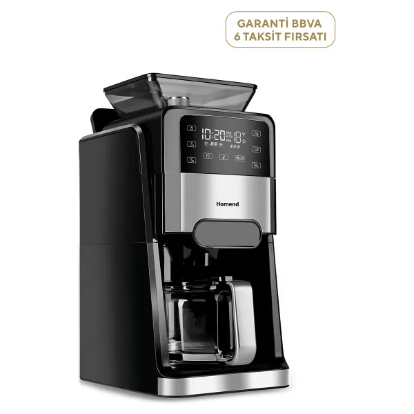 Homend Coffeebreak 5009H Öğütücülü Filtre Kahve Makinesi