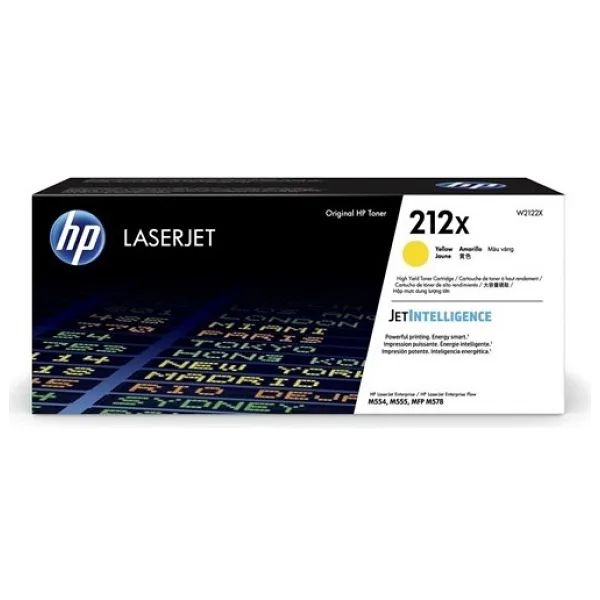 HP 212X W2122X Sarı Toner