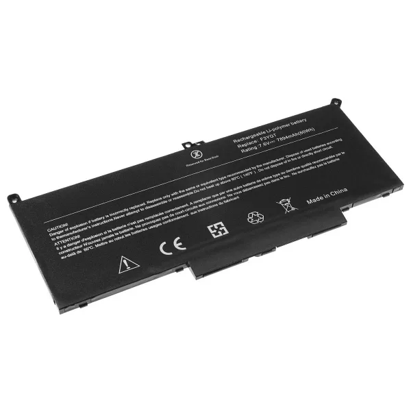 HYPERLIFE Dell Latitude 7280, 7290, 7380, 7390, F3YGT Notebook Bataryası - Ver.2 - 4 Cell