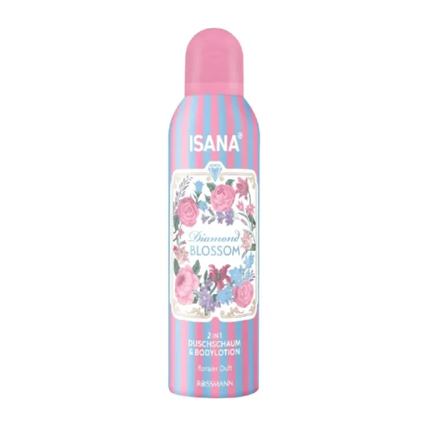 Isana Diamond Blossom 200 ml Duş Kopüğü ve Vücut Losyonu
