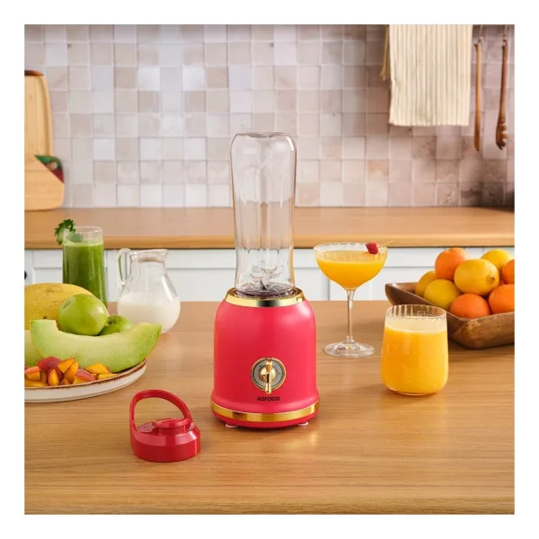 Karaca Retro Personal Kişisel Smoothie Blender Kırmızı