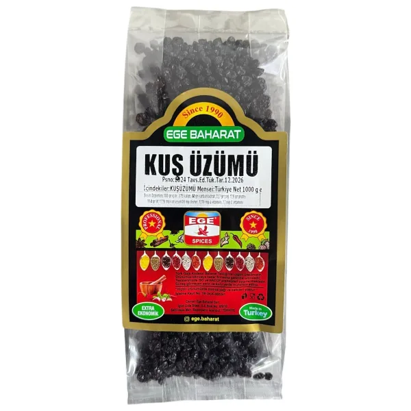 KUŞ ÜZÜMÜ 100 GR ÜCRETSİZ KARGO