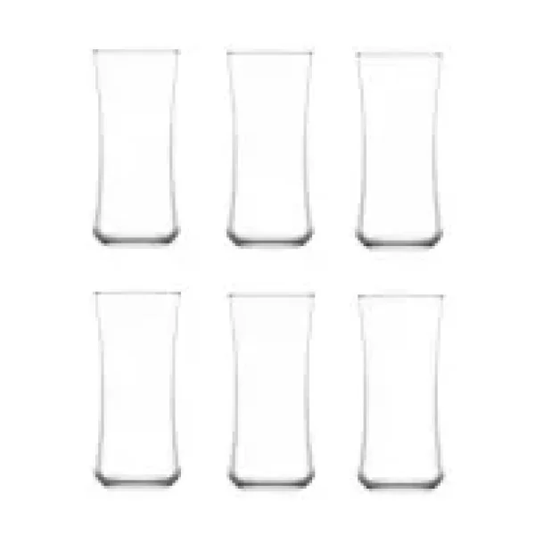 Lav Duru İnce Taban 6'lı Rakı Bardağı