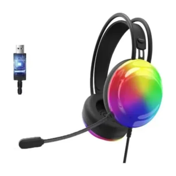 Lenovo G30B RGB 7.1 USB Kablolu Kulak Üstü Oyuncu Kulaklığı