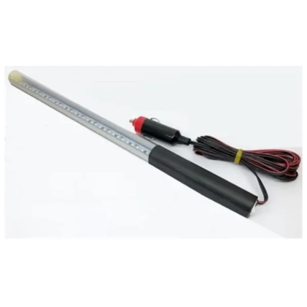 Light Seyyar Led Lamba 12v Mıknatıslı Maşalı Florasan Tip