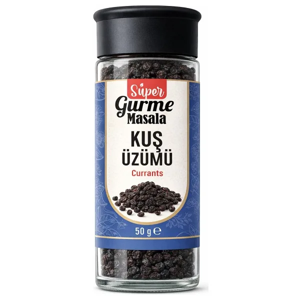Masala Super Gurme Cam Kavanoz Kuş Üzümü 50 gr