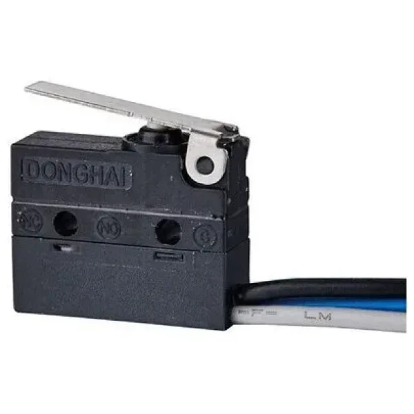 MT8-E02W300A06-AA300 SPDT NO+NC 3-Pin Su Geçirmez Kablolu Micro Switch