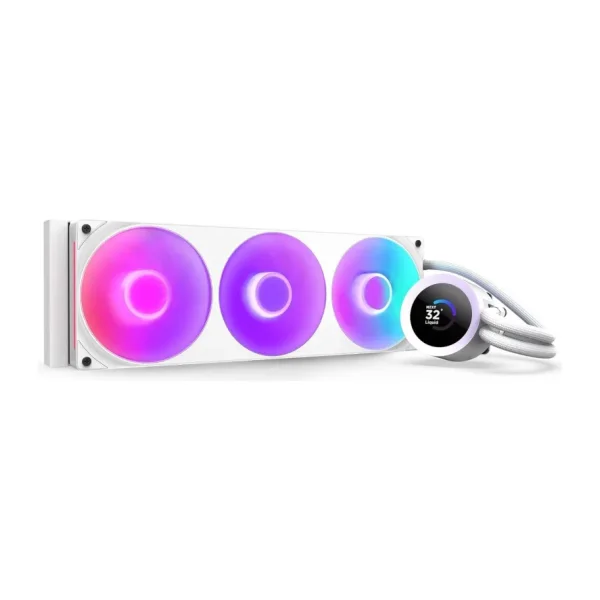NZXT Kraken Plus 360 RGB RL-KR360-W2 Beyaz İşlemci Sıvı Soğutucu