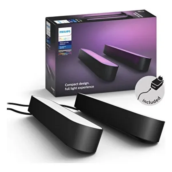 Philips Hue Play İkili Paket Akıllı Masa Lambası