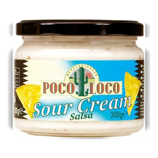 Poco Loco Sour Cream Ekşi Krema Dip Sos 300 gr