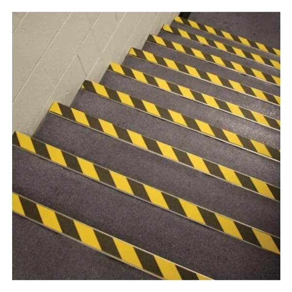 Portakal Safety Kaydirmaz Bant-10 Metre Sari-Siyah
