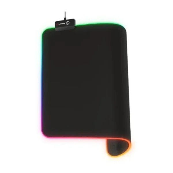 Rampage BLITZ RGB M (MP-23) Siyah 252-328-3mm RGB Ledli Gaming Mouse Pad