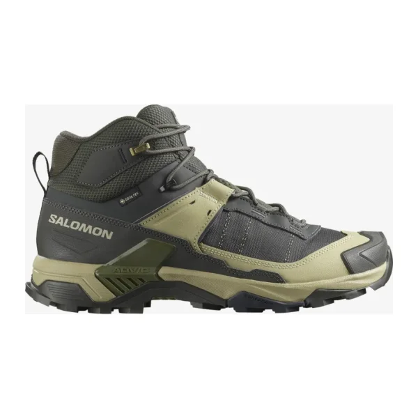 Salomon X Ultra 5 Mid Gore-Tex L47754300 Haki Erkek Outdoor Bot