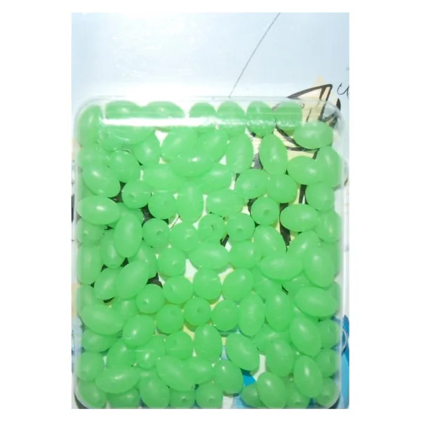 Sasa Fosforlu Oval Yumuşak Boncuk 100 Lü Paket 5X8 Mm