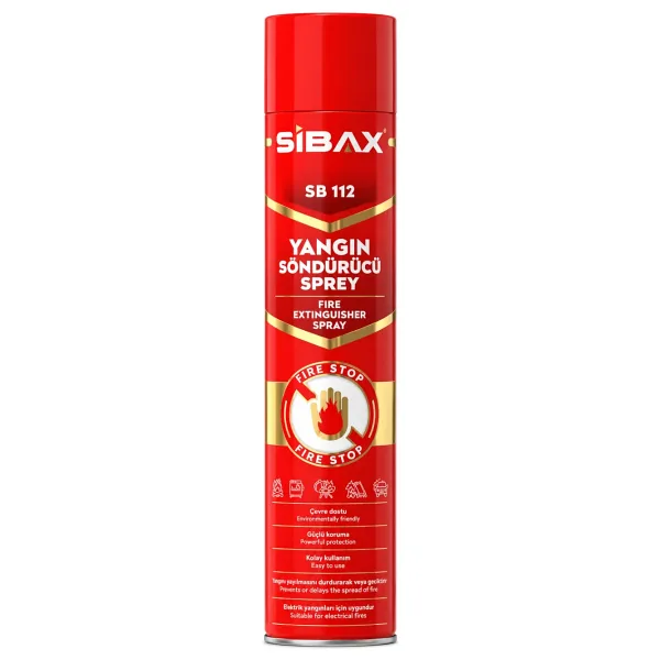 Sibax SB112 Yangın Söndürücü Sprey 600ML
