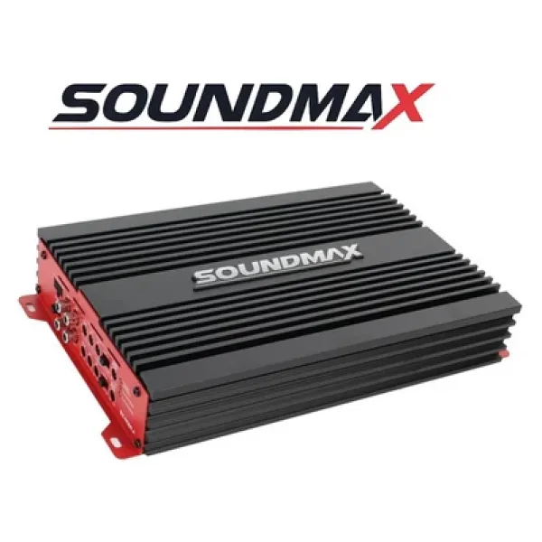 Soundmax SX-N500.4 Ab Class 4kanal Oto Amfi Anfi 4 Ohm 4X90W Rms 2 Ohm 4CHx125W