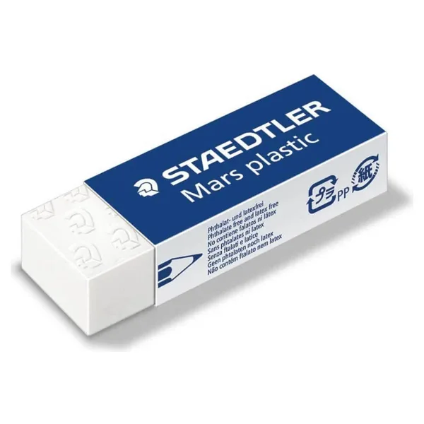 Staedtler Mars Plastic (65x23x13 mm) Büyük Boy Silgi / 526 50