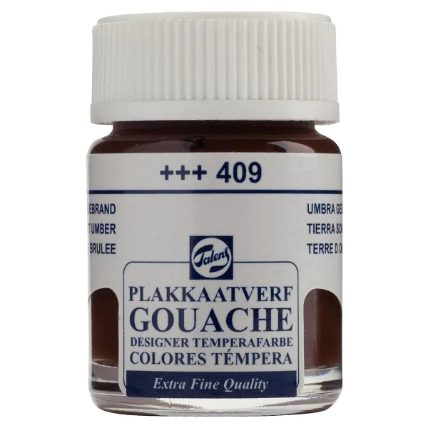 Talens 16 ml Guaj Boya 409 Burnt Umber