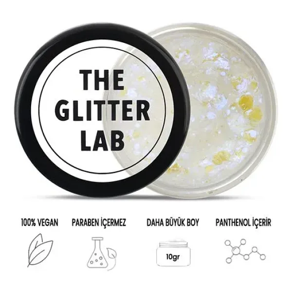 The Glitter Lab Jel Formlu Parlak Glitter - Aura
