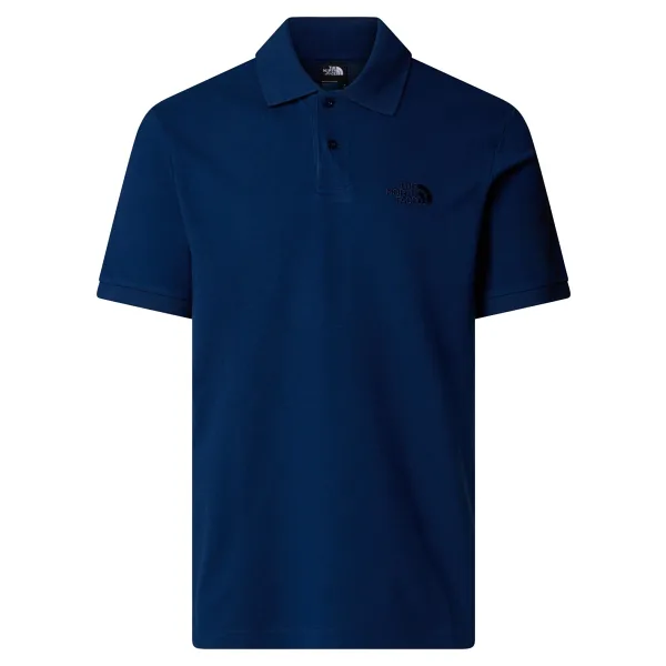 The North Face Essential Regular NF0A8C1PD1R1 Mavi Kısa Kollu Polo Yaka Erkek Tişört