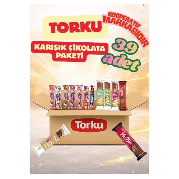 Torku Karışık Çikolata Paketi 39 Adet