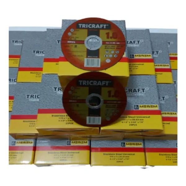 Tricraft Sufi Metal Kesici Spral Taş 600 Adet 115x1mm