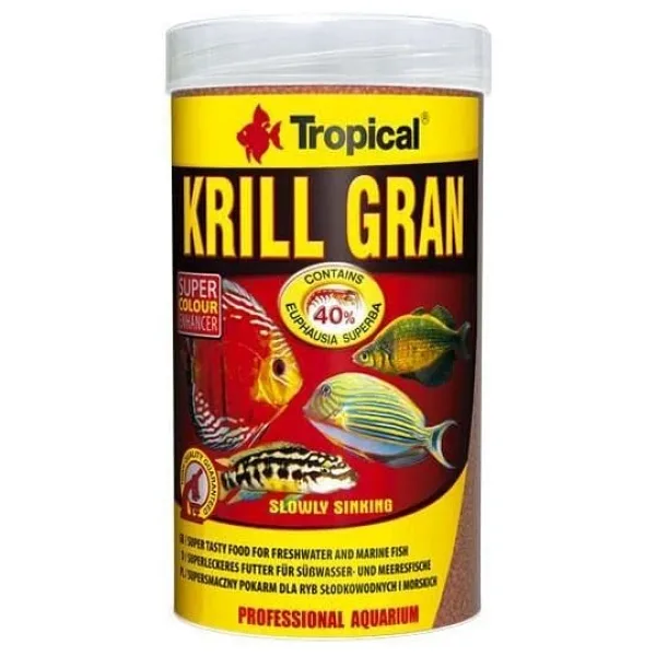 Tropical Krill Gran 250gr Kovadan Bölme
