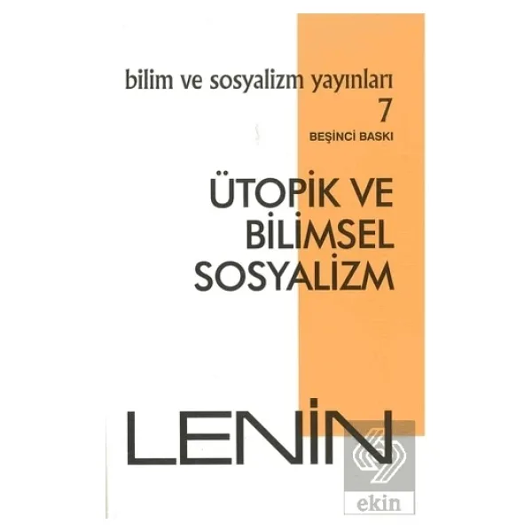 Ütopik Sosyalizm ve Bilimsel Sosyalizm